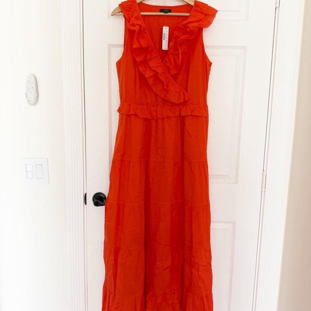Jcrew maxi dress NWT
